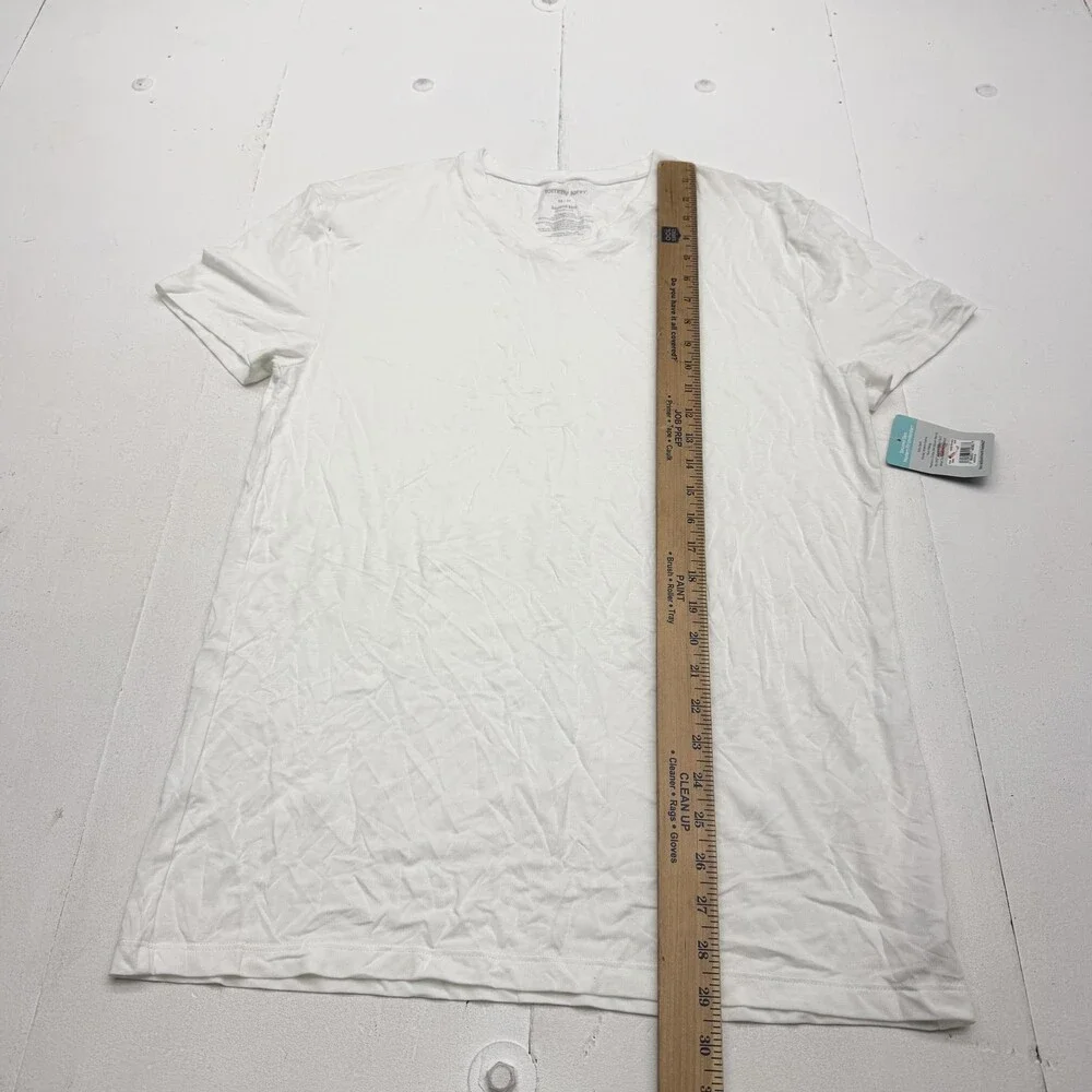 Tommy John Undershirt Mens Medium White Second Skin Modern Fit Modal Stretch